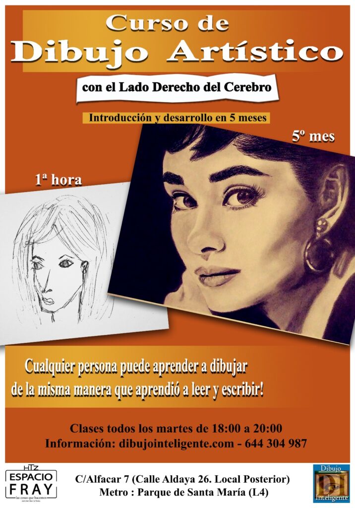 Curso de Dibujo Artístico - Espacio Fray -  Martes 18.00h. a 20.00h.